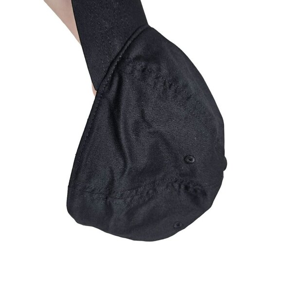 Titleist Black Cotton Baseball Cap Adjustable Strapback Golf Hat ‎ One Size Fits - Picture 8 of 8